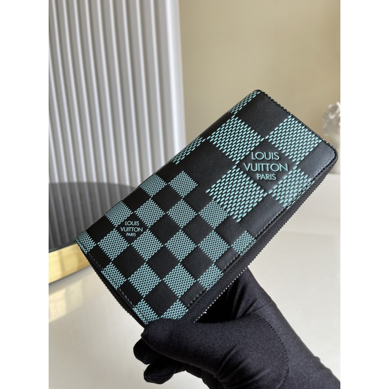Louis Vuitton N60442 Zippy Wallet Vertical Damier Infini Leather